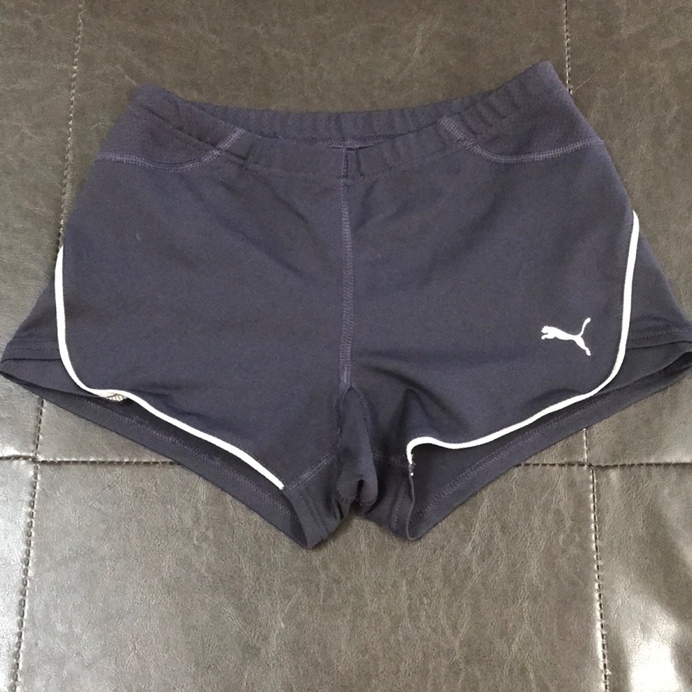 Cute Puma shorts XS!!! Dark Blue!! Barely worn!!